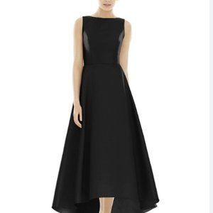 Black Alfred Sung Bridesmaid Dress